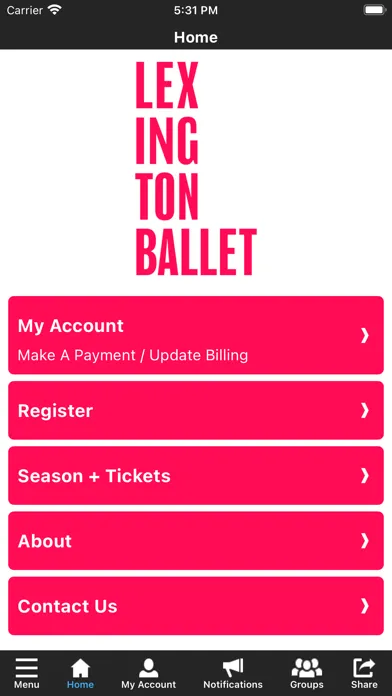 Скриншоты Lexington Ballet Company