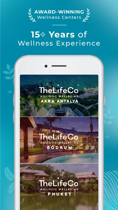 Tangkapan skrin TheLifeCo Wellbeing