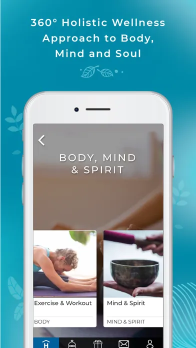 Tangkapan skrin TheLifeCo Wellbeing