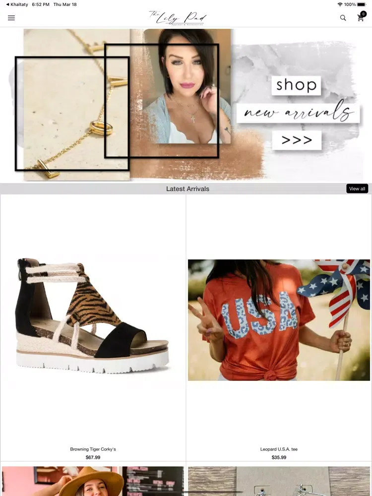 Capturas de tela do Lily Pad Shop LLC iPad 