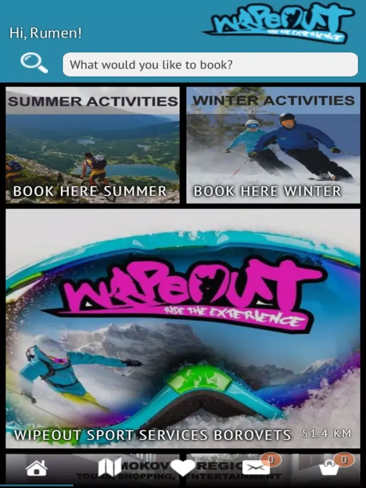 Capturas de tela do Wipeout Ski School - Borovets iPad 