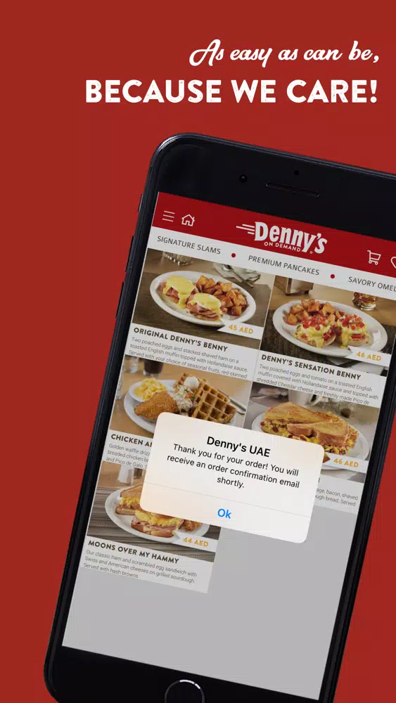 Denny's UAE Screenshots