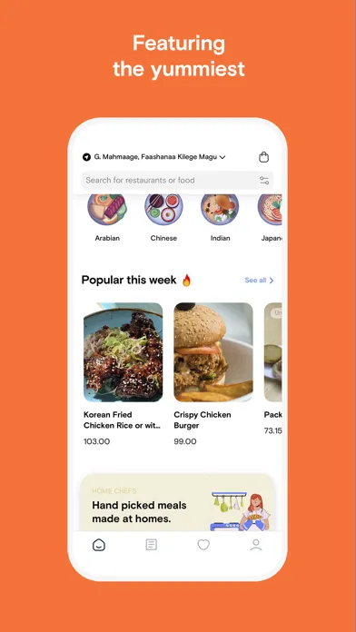 Скриншоты Foodies: Order Food Delivery