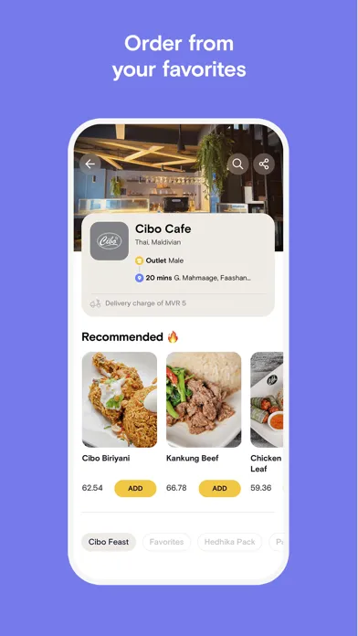 Скриншоты Foodies: Order Food Delivery