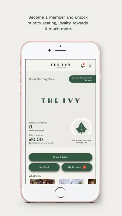 The Ivy 스크린샷