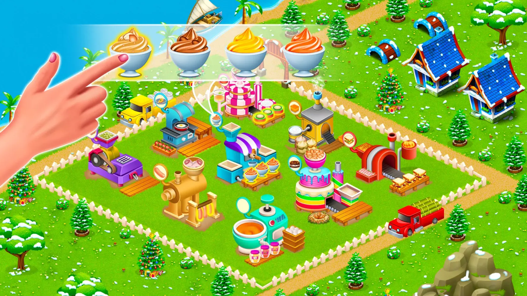 Capturas de pantalla de The City Farm Factory