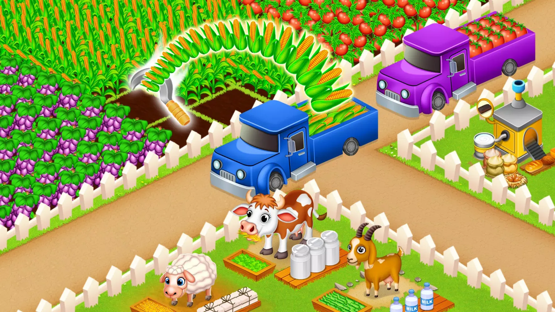 Capturas de pantalla de The City Farm Factory