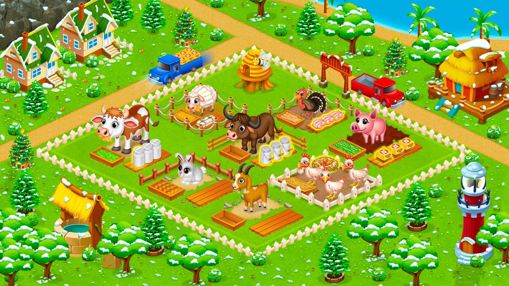 Capturas de pantalla de The City Farm Factory