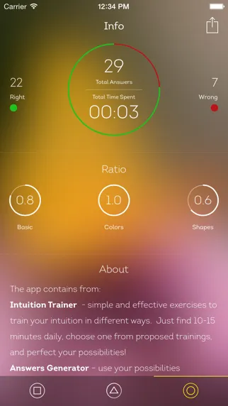 INTU — Intuition Trainer স্ক্রিনশট