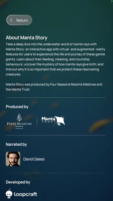 Captures d'écran de Manta Story