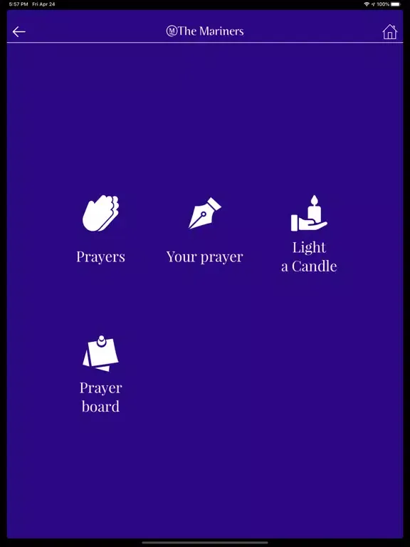 The Mariners Seafarers App iPad  Screenshots