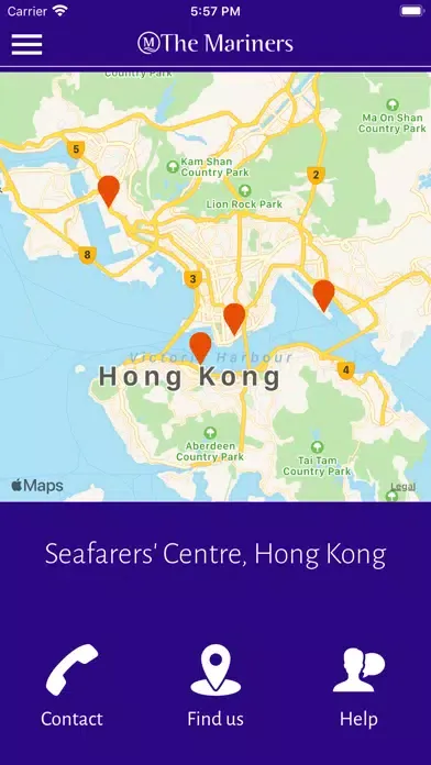 The Mariners Seafarers App Screenshots