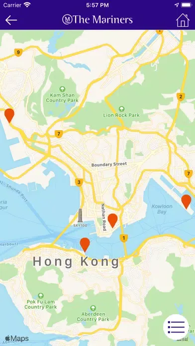 The Mariners Seafarers App Screenshots