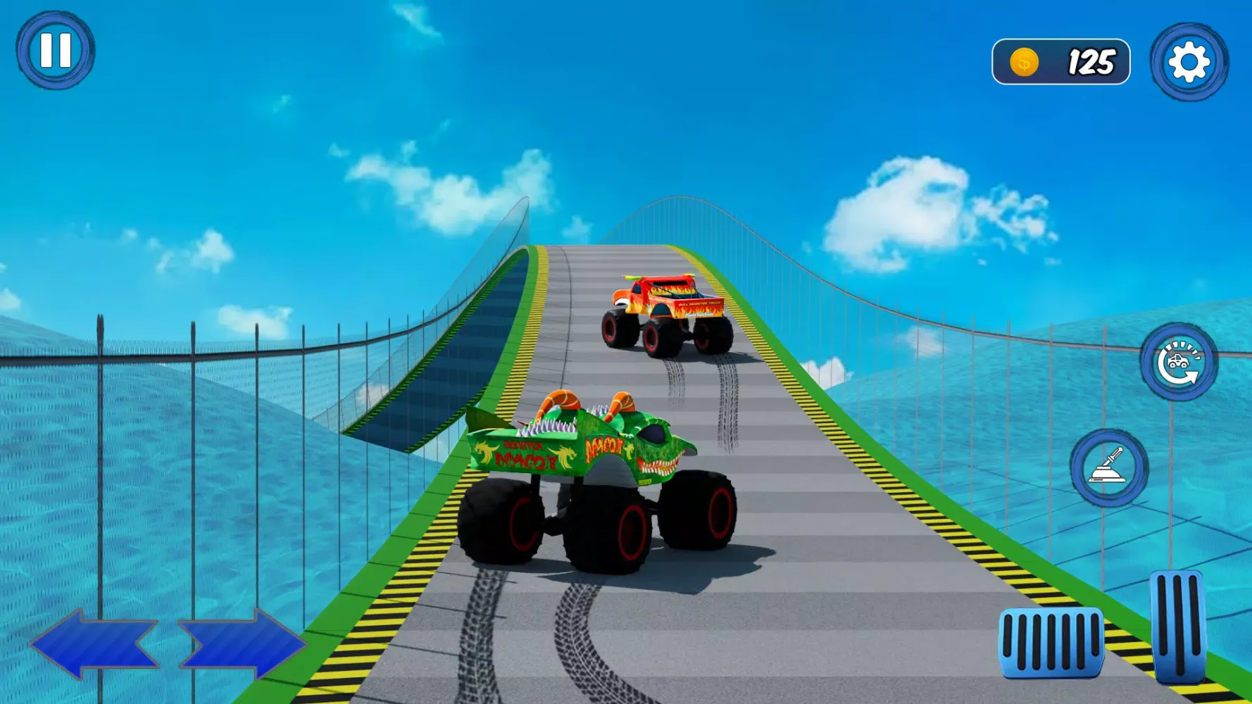 Monster Truck Stunt Games 4x4应用截图