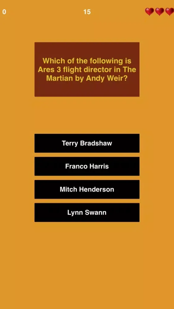 Trivia for The Martian - Super Fan Quiz for The Martian Trivia - Collector's Edition স্ক্রিনশট