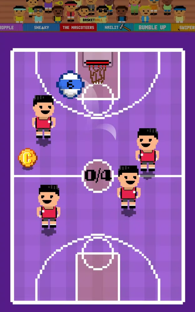 Capturas de pantalla de Basketball Retro