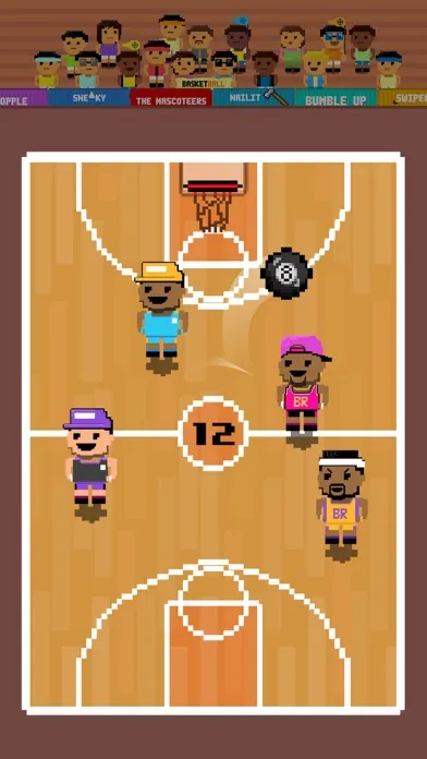 Screenshot di Basketball Retro