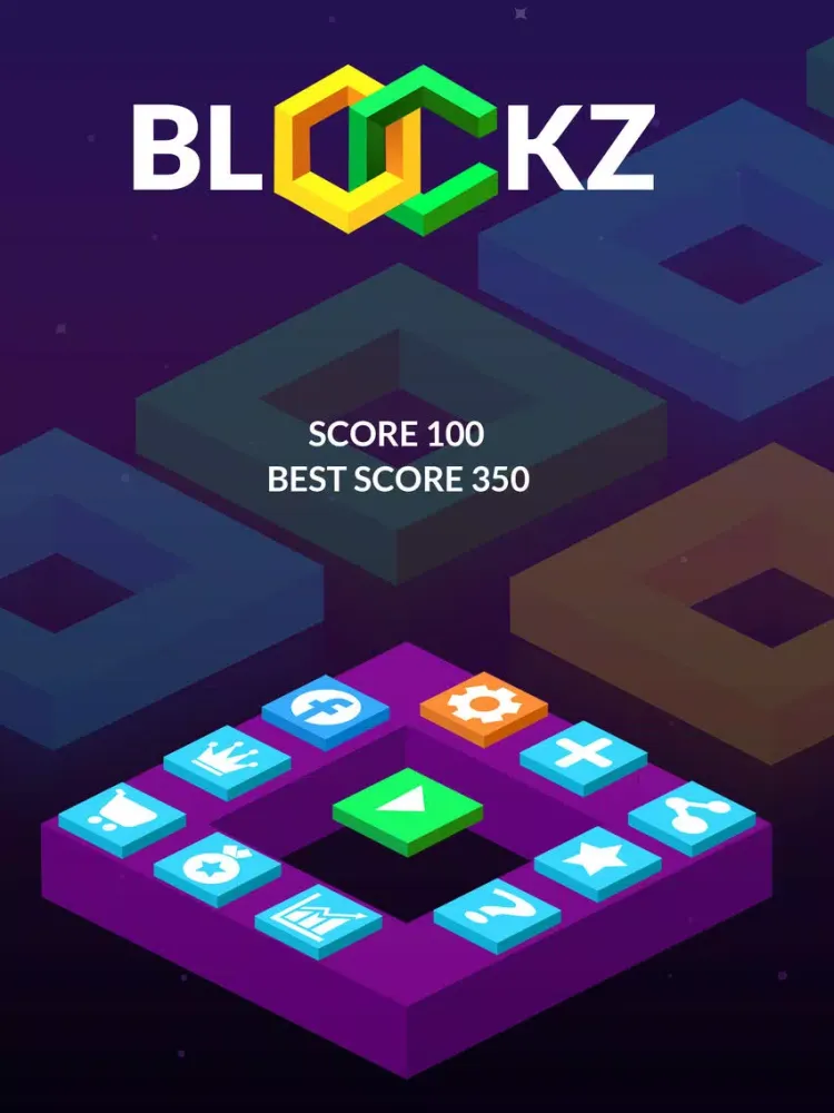 Ảnh chụp màn hình của BlockZ iPad 