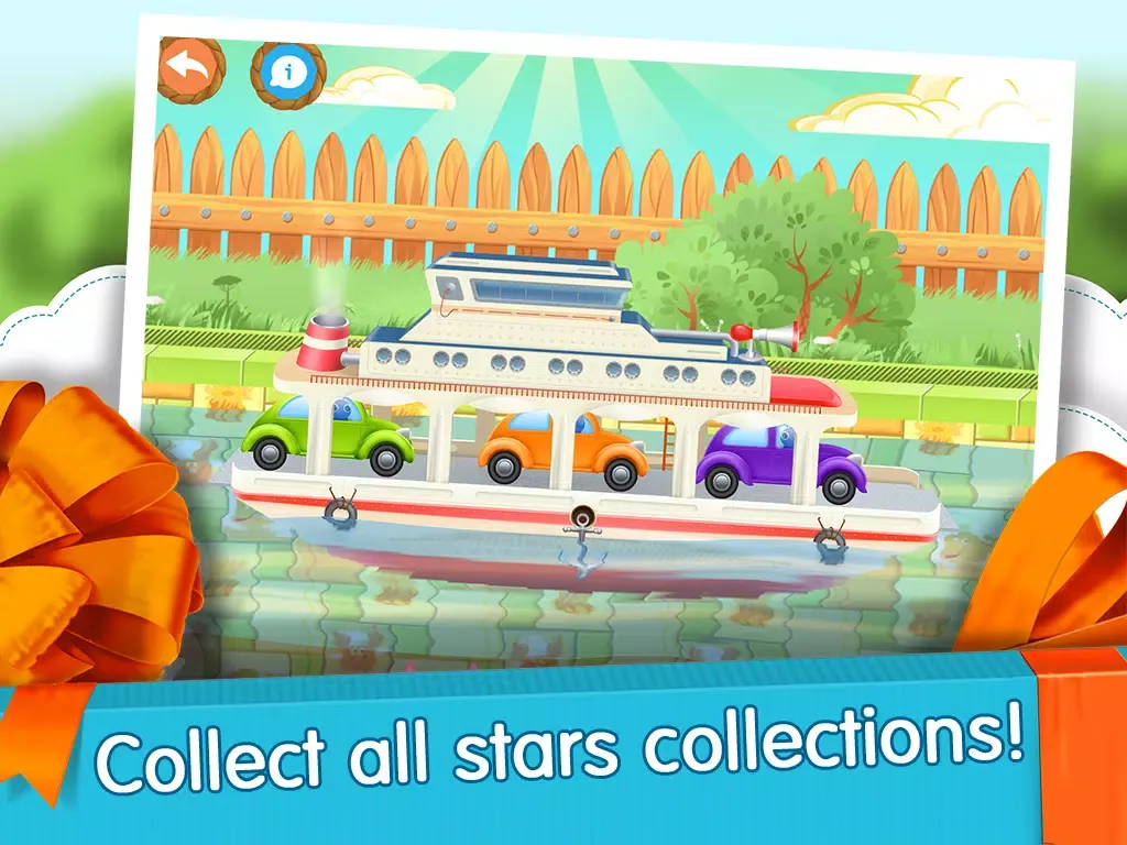 Capturas de pantalla de Cars in gift box iPad 