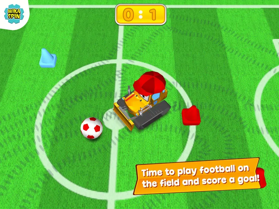 Screenshot di Mika Soccer - game for kid iPad 