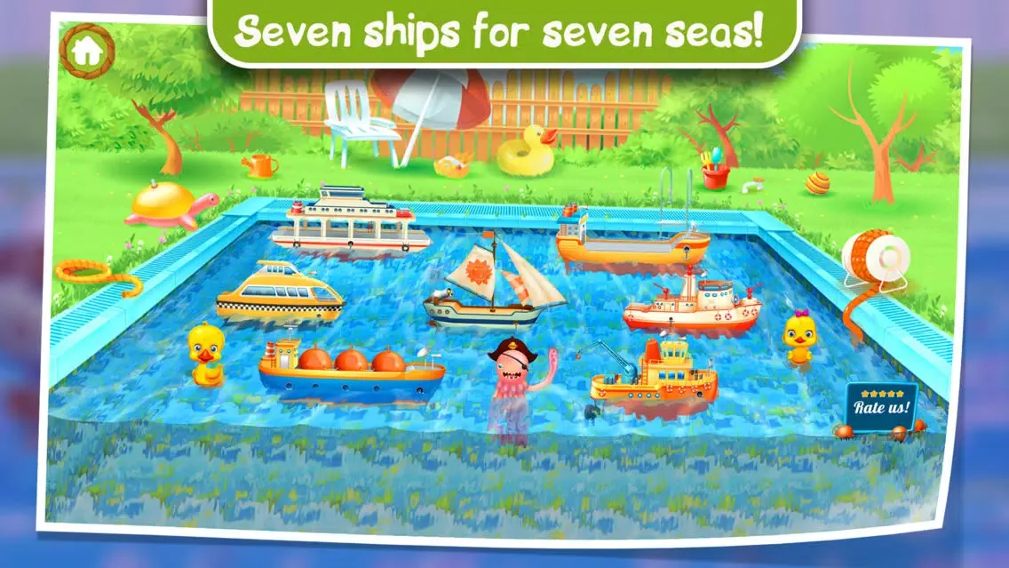تصاویر Ships: Full Sail (fun adventure for little sailors)