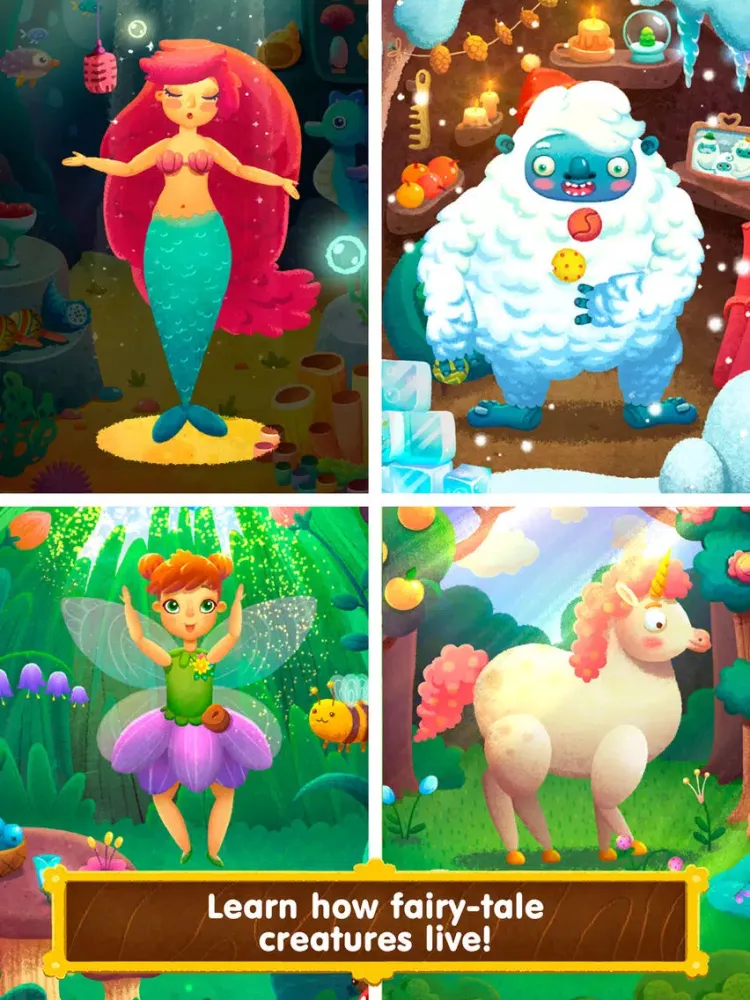 Скриншоты Wonderland Free - fairy-tale game for kids iPad 