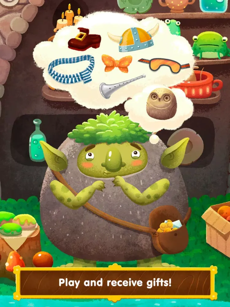 Скриншоты Wonderland Free - fairy-tale game for kids iPad 