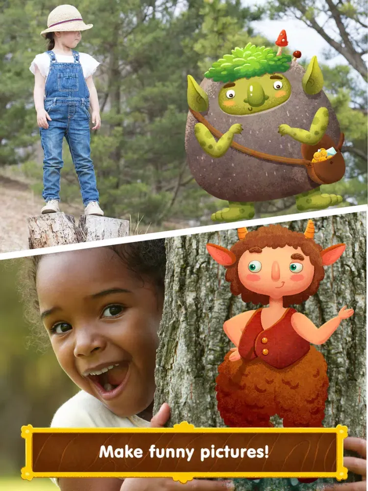 Скриншоты Wonderland Free - fairy-tale game for kids iPad 