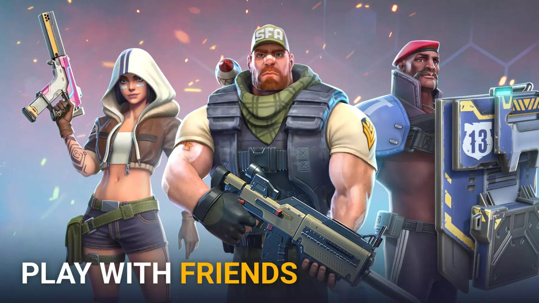 Zrzuty ekranu MerX: Multiplayer PvP shooter