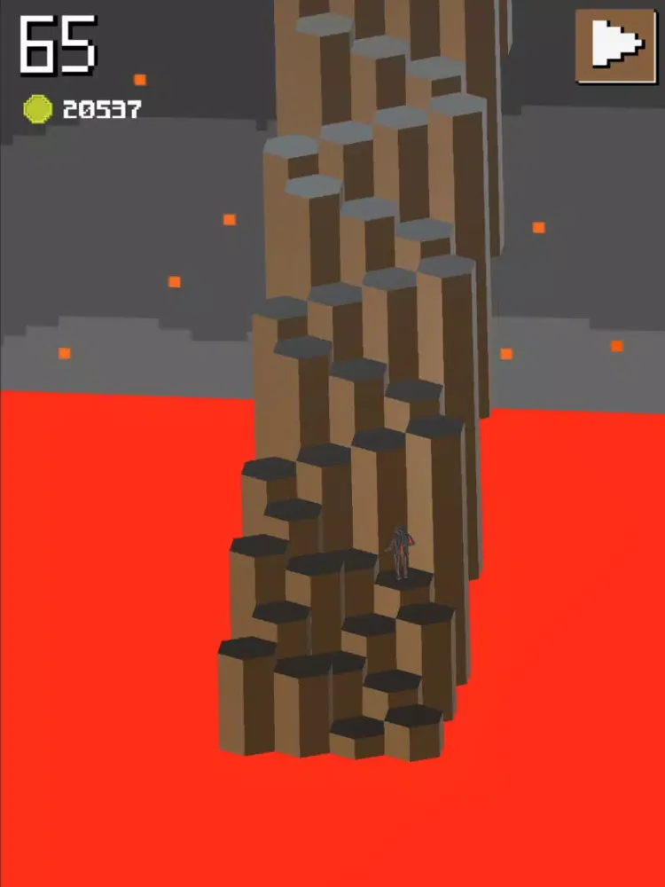 Capturas de tela do Hexa Hiker iPad 