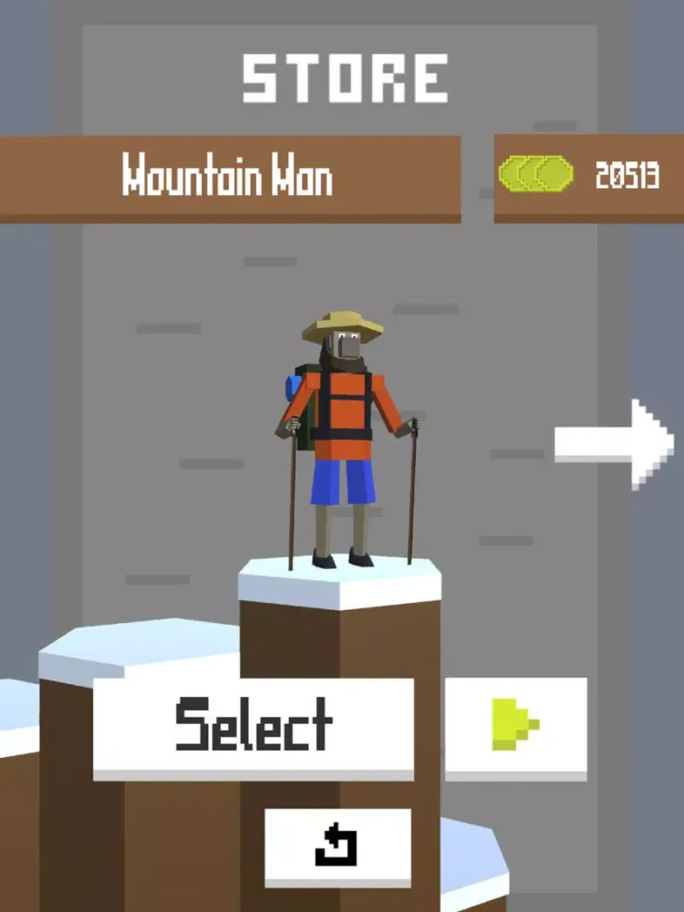 Capturas de tela do Hexa Hiker iPad 