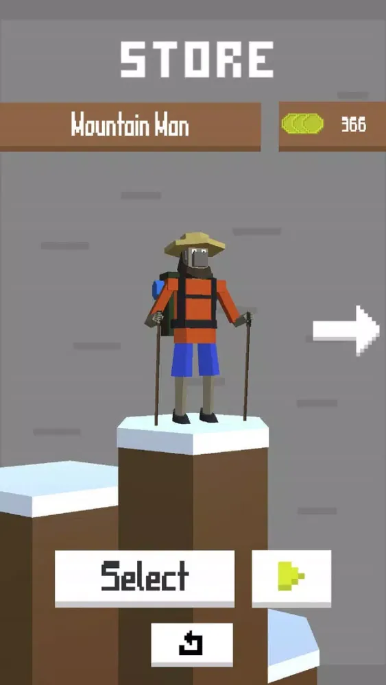 Capturas de tela do Hexa Hiker