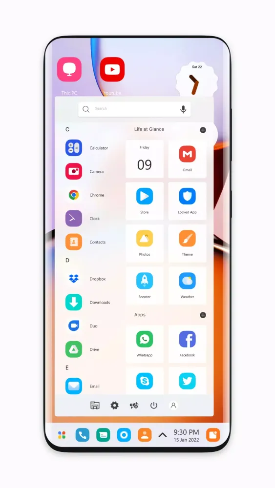 Moto X40 Theme for Launcher سکرین شاٹس