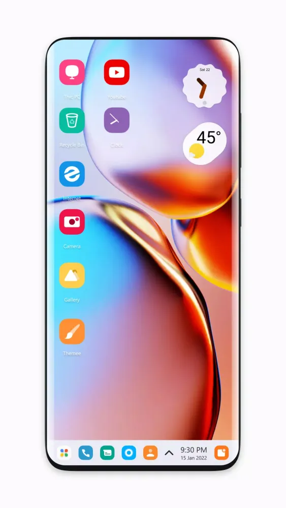 Moto X40 Theme for Launcher سکرین شاٹس
