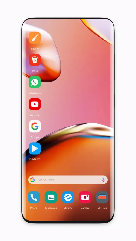 Moto X40 Theme for Launcher سکرین شاٹس