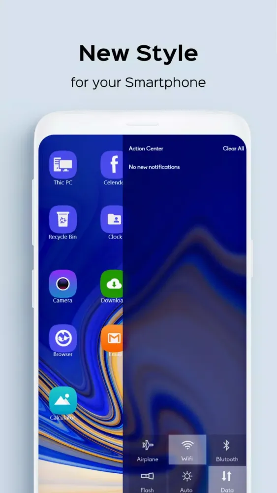 Galaxy S10 theme icon pack スクリーンショット