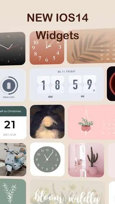 Tangkapan skrin Daily Theme: Aesthetic Widgets