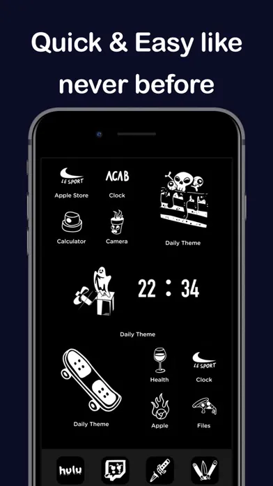 Tangkapan skrin Daily Theme: Aesthetic Widgets