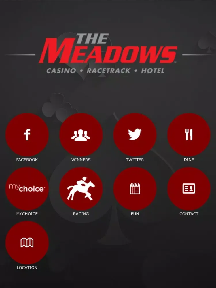 The Meadows Racetrack & Casino iPad 应用截图