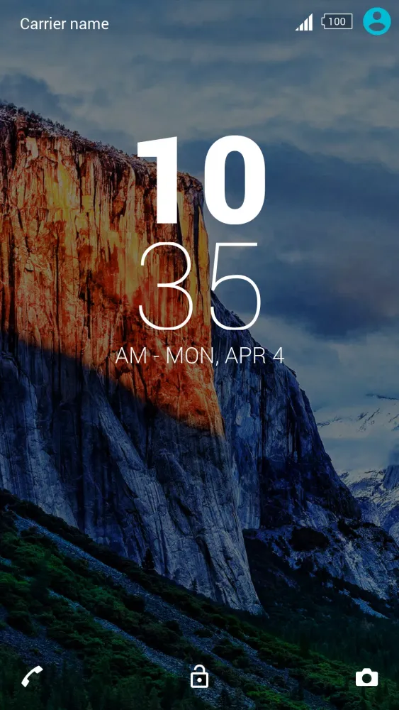 UStyle Xperia Theme Screenshots
