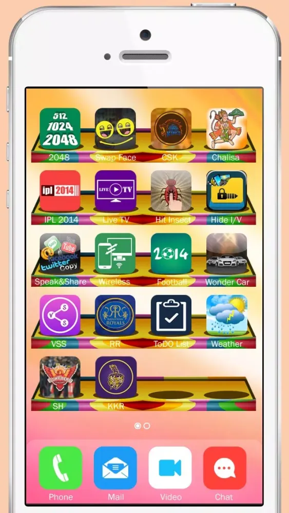 Theme Maker - Backgrounds For Home Screen スクリーンショット