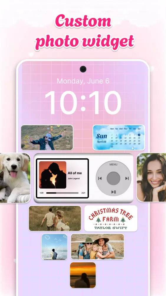 Capturas de pantalla de Cute Aesthetic Wallpaper Theme