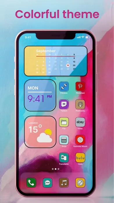 تصاویر Icon Changer - Color Themes