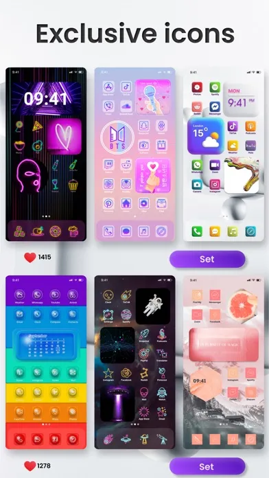 تصاویر Icon Changer - Color Themes