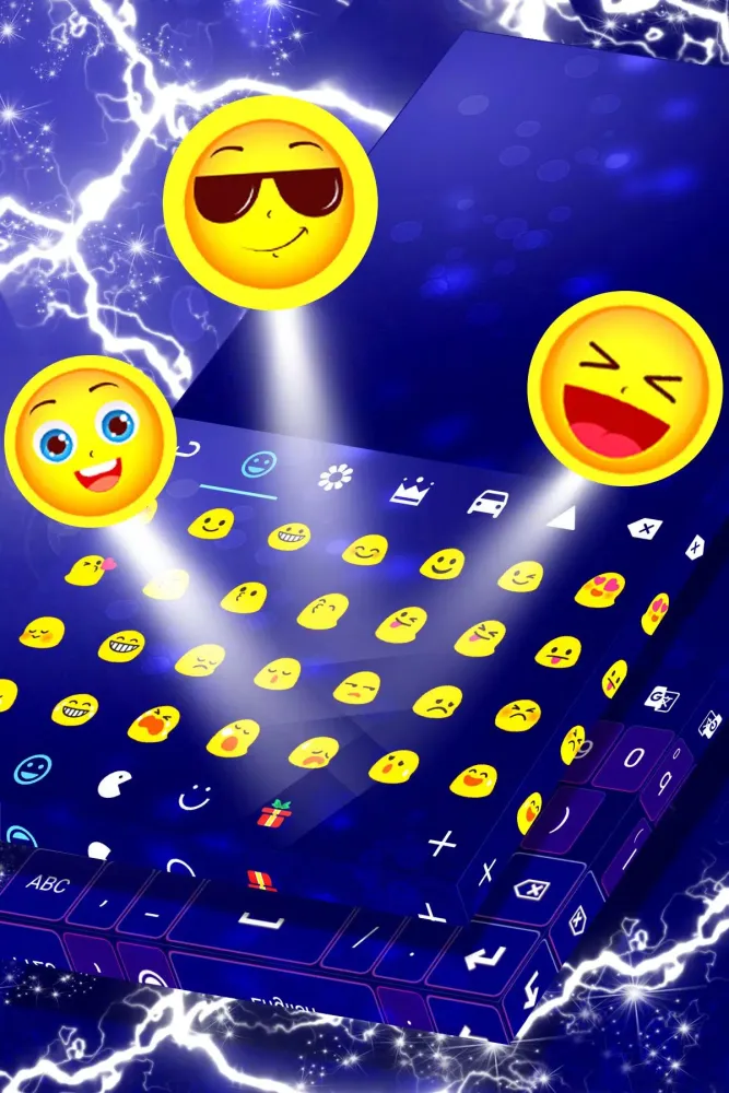 Captures d'écran de Emoji Keyboard for Galaxy Note