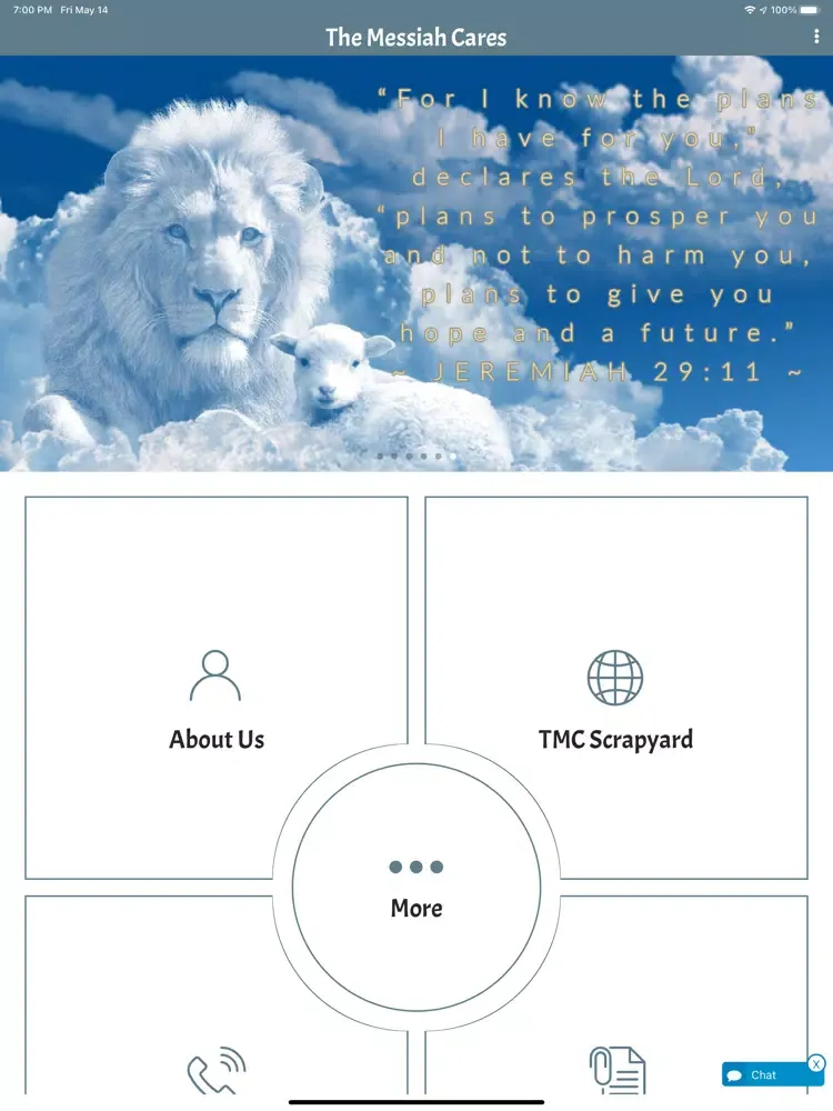 Capturas de pantalla de The Messiah Cares iPad 