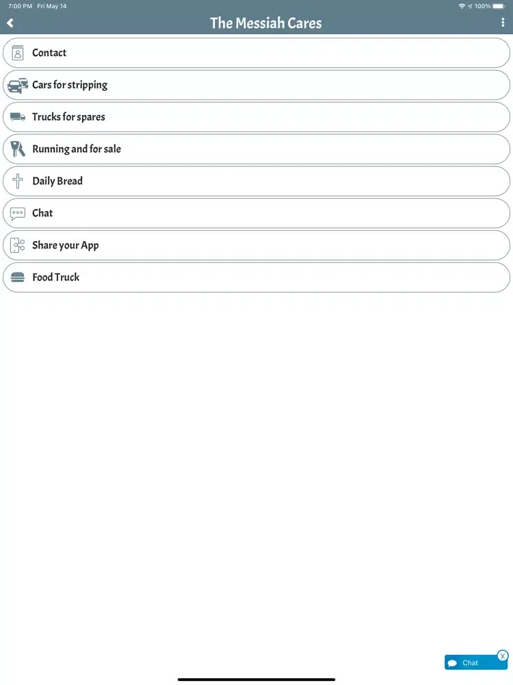 Capturas de pantalla de The Messiah Cares iPad 