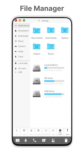 Launcher for Mac OS Style Ekran Görüntüleri