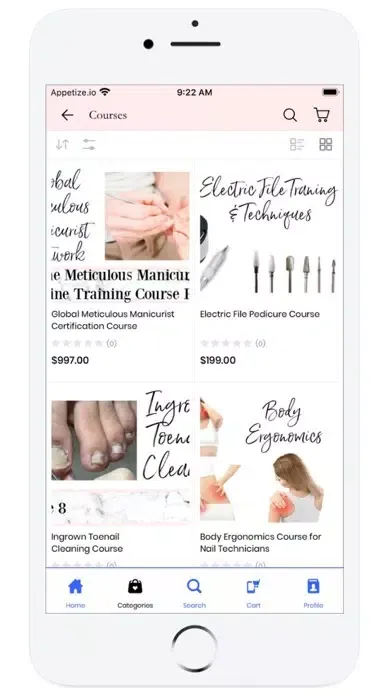 Capturas de tela do Meticulous Manicurist