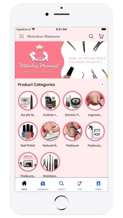 Capturas de tela do Meticulous Manicurist